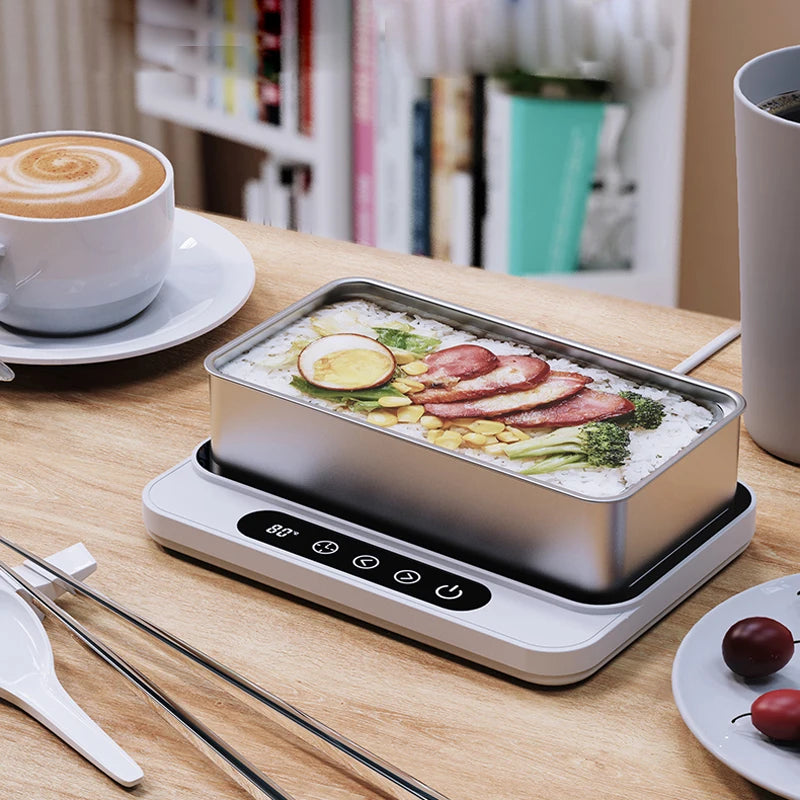 URGGU 50W Mug Warmer – 9-Speed Electric Heating Coaster 220V