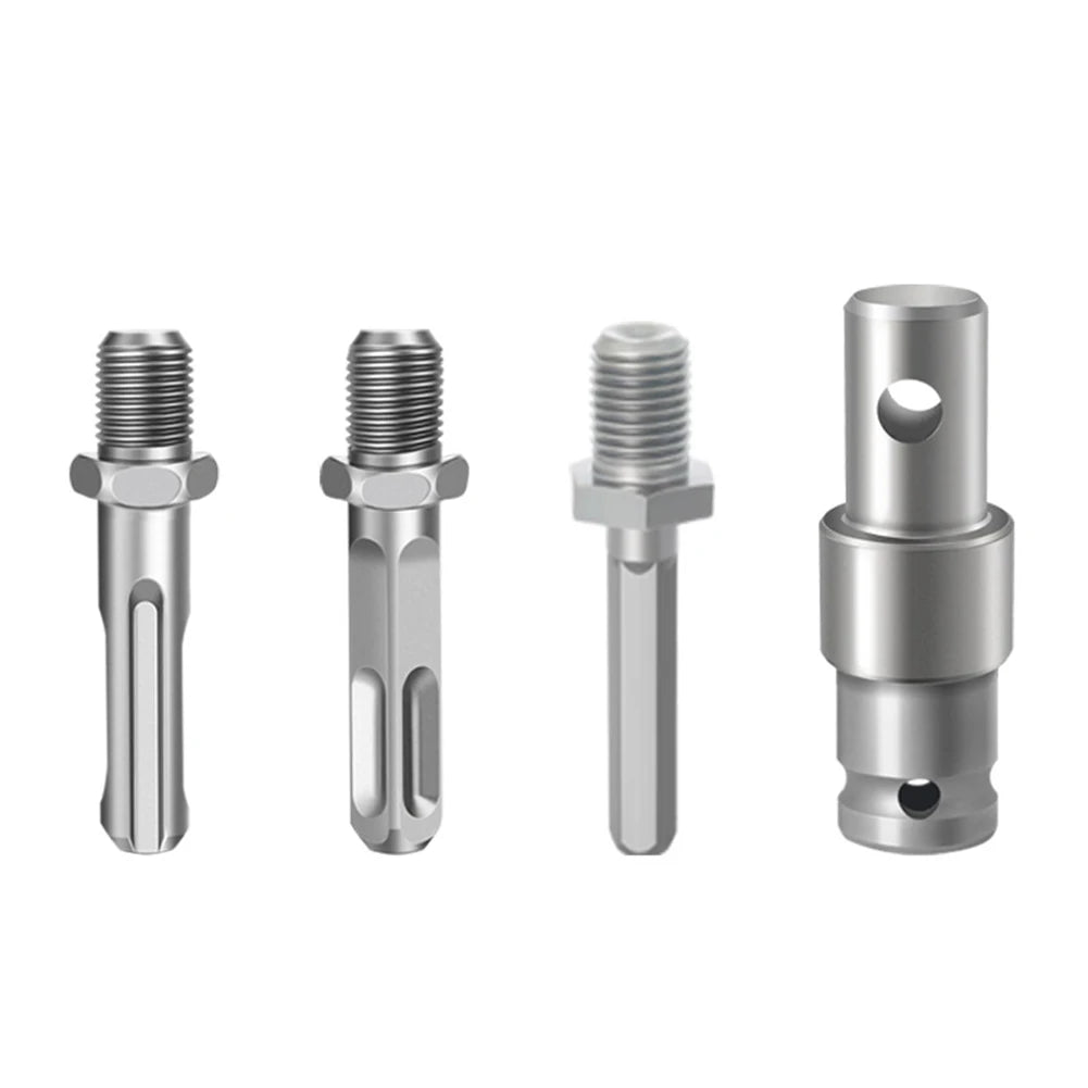 Earth Auger Adapter Tool 4 Interface Type Earth Drill Bit Adapter SDS Arbor Connector For Impact Wrench Hammer Oasis Select
