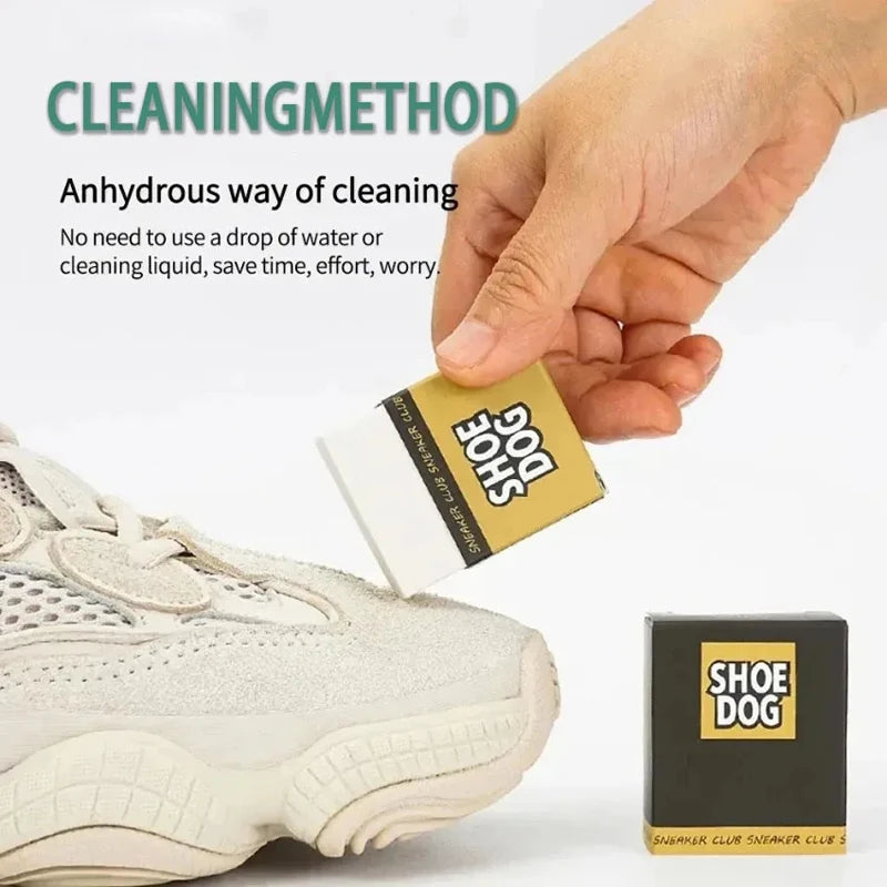White Suede Shoe Cleaning Eraser - Rubber Block Shoe Brush for Matte Leather And Sheepskin Cleanse And Care for Sneakers Oasis Select