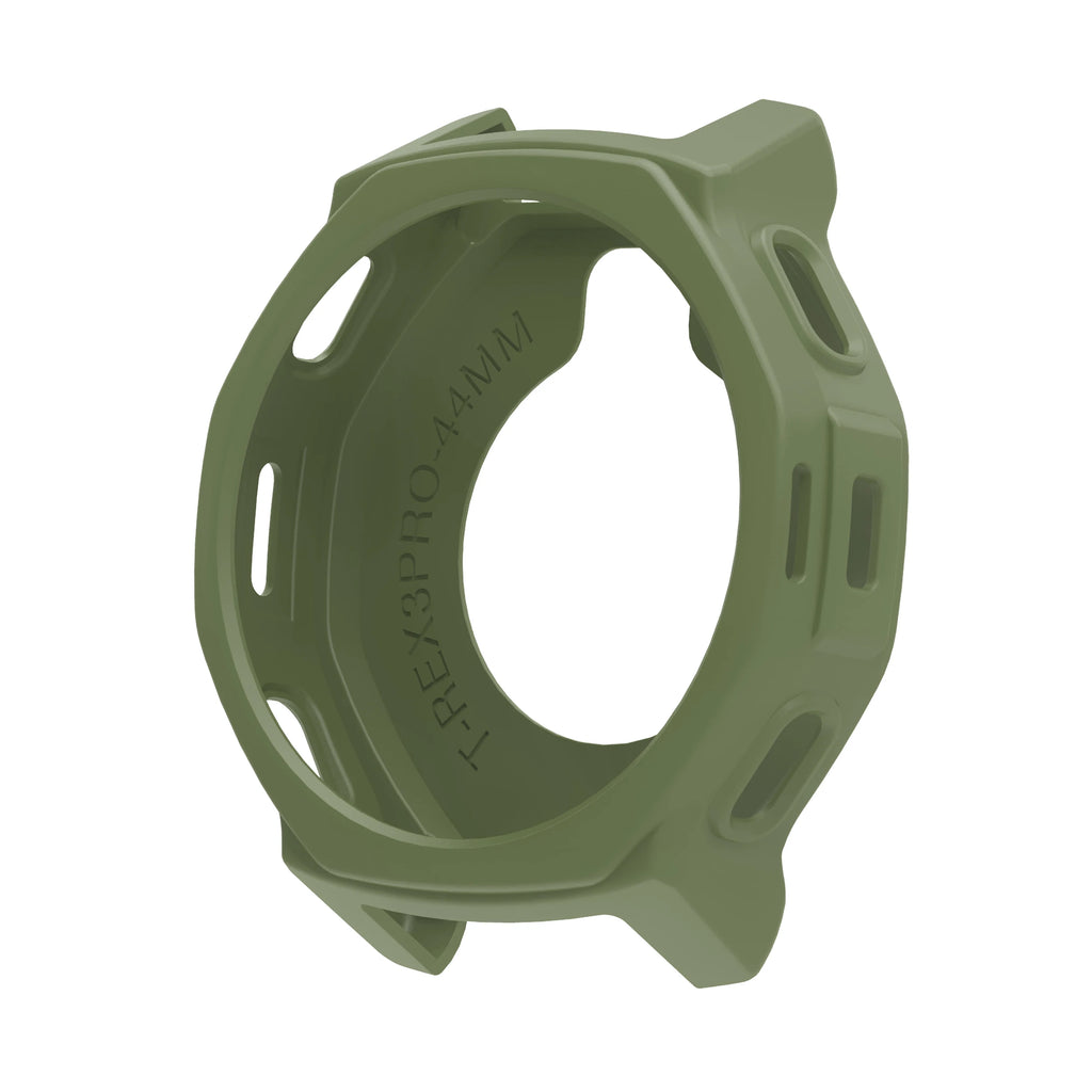 Silicone Case for Amazfit T-Rex 3 Pro 44mm Smartwatch Smartwatch Case Oasis Select army green