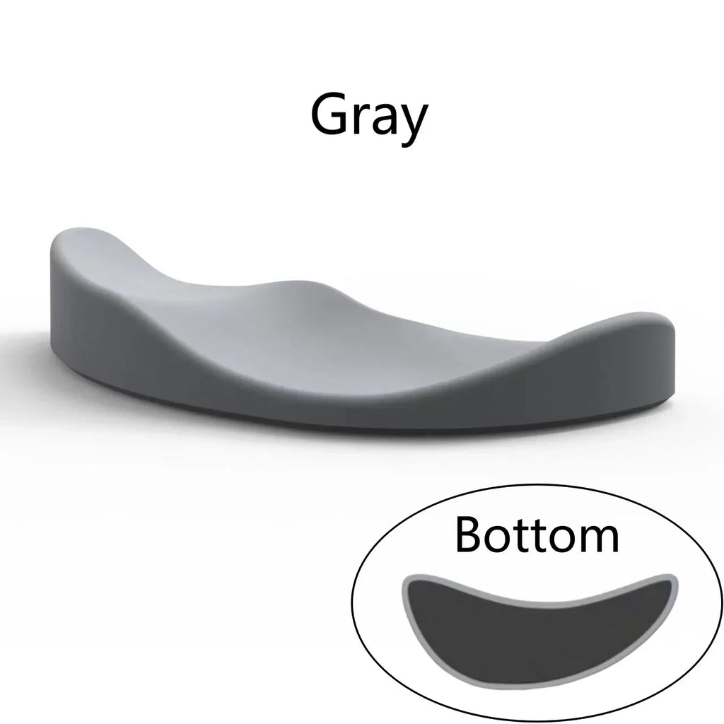 Gliding Wrist Rest, Ergonomic Wrist Rest for Mouse Gliding Palm Rest for Right Relieve Hand Fatigue for Office Work Gaming Oasis Select GRAY