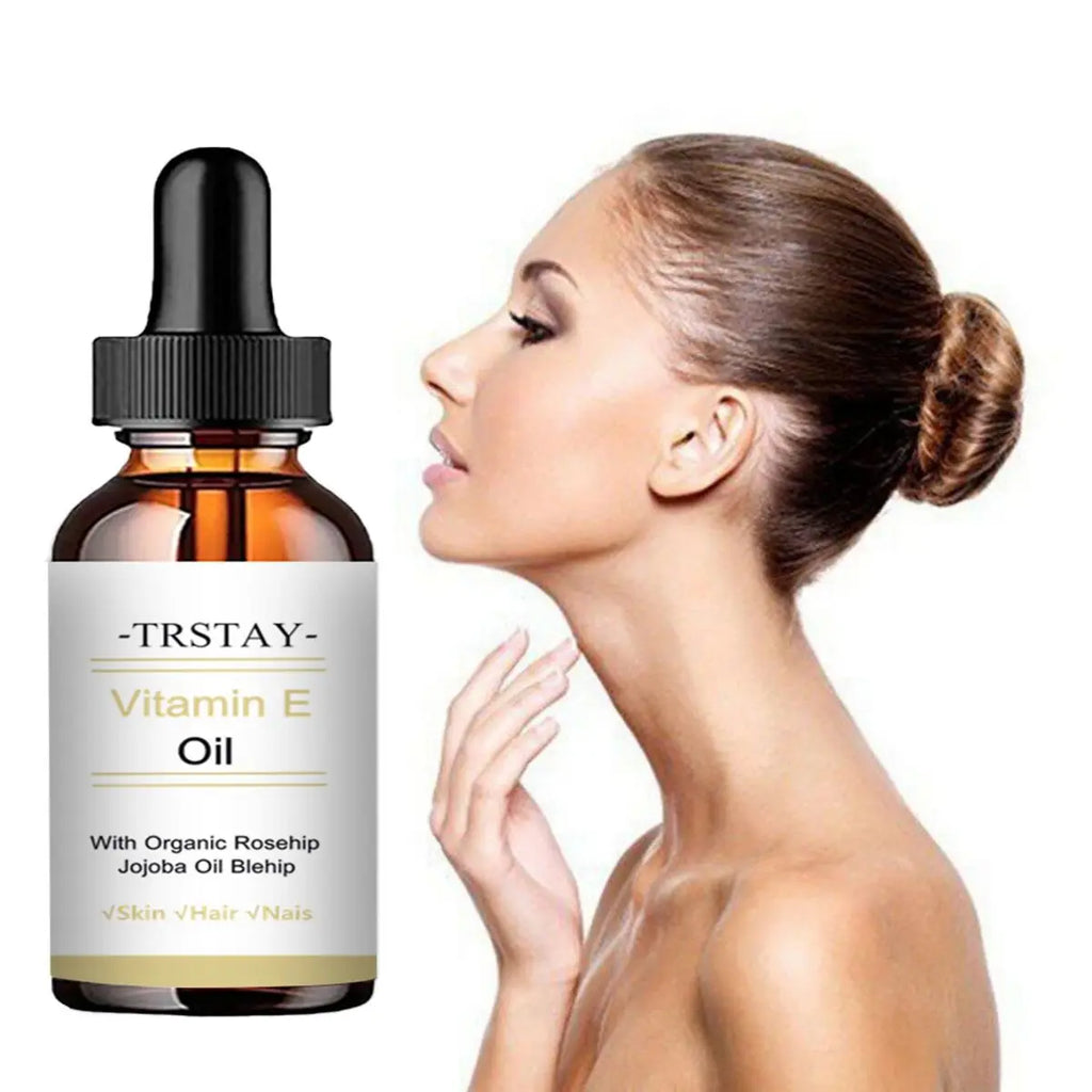 Vitamin E & Jojoba Face Serum Oil – Brighten & Firm Skin