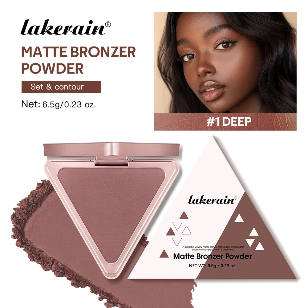 Matte Bronzer For Face Contour Shading No Limits Long Wearing Helps Reduce Pores And Excess Shine Plump Face Makeup Cosmetics Oasis Select 01 WORTHY
