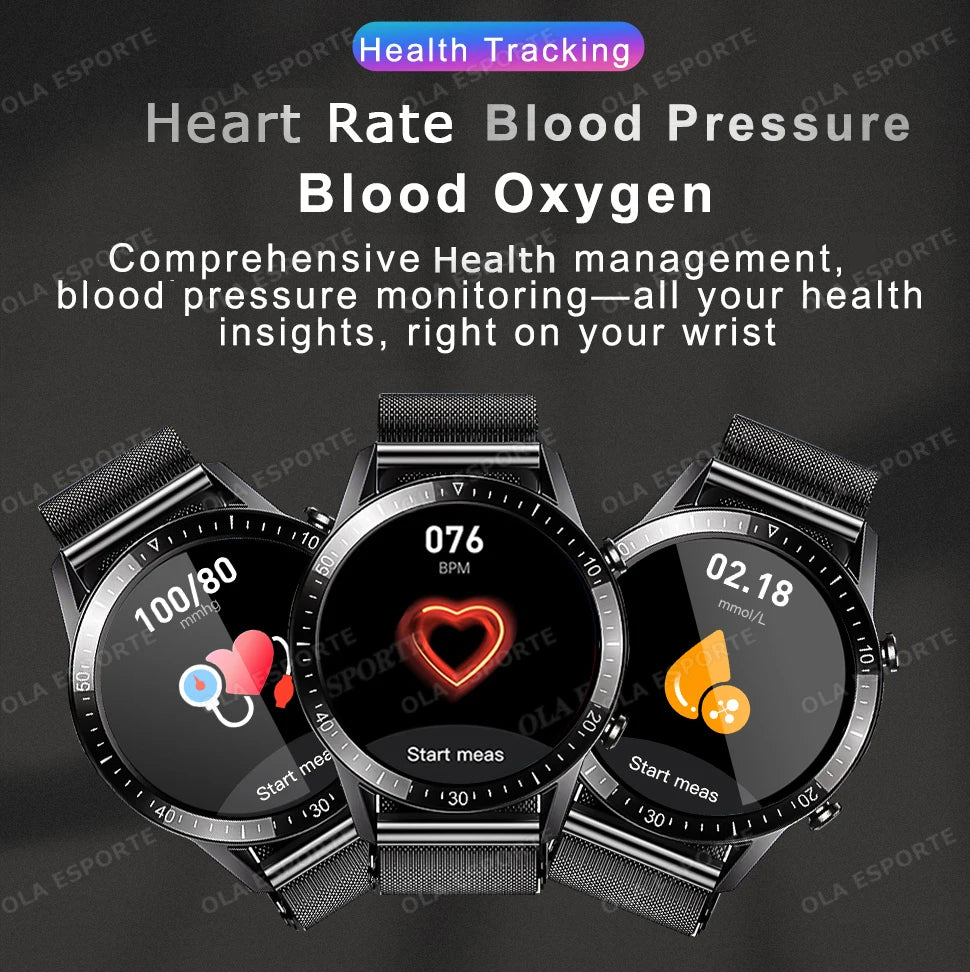 Ola Esporte 1.5" Smart Watch – Bluetooth Calls, GPS & Fitness
