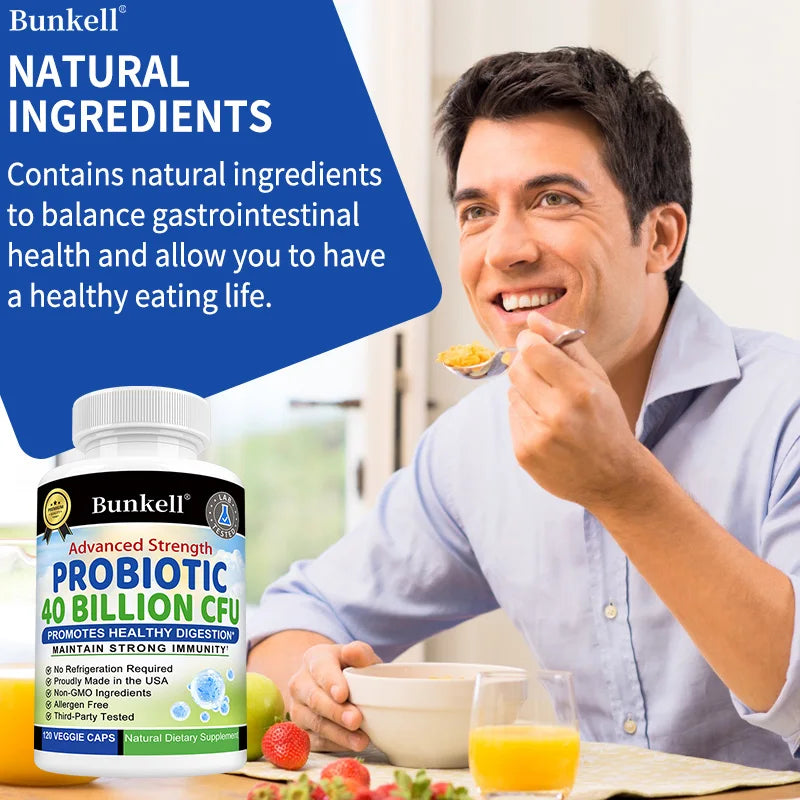Probiotic 40 Billion CFU – Gut Health, Digestion & Immunity Support Probiotic Supplement Oasis Select