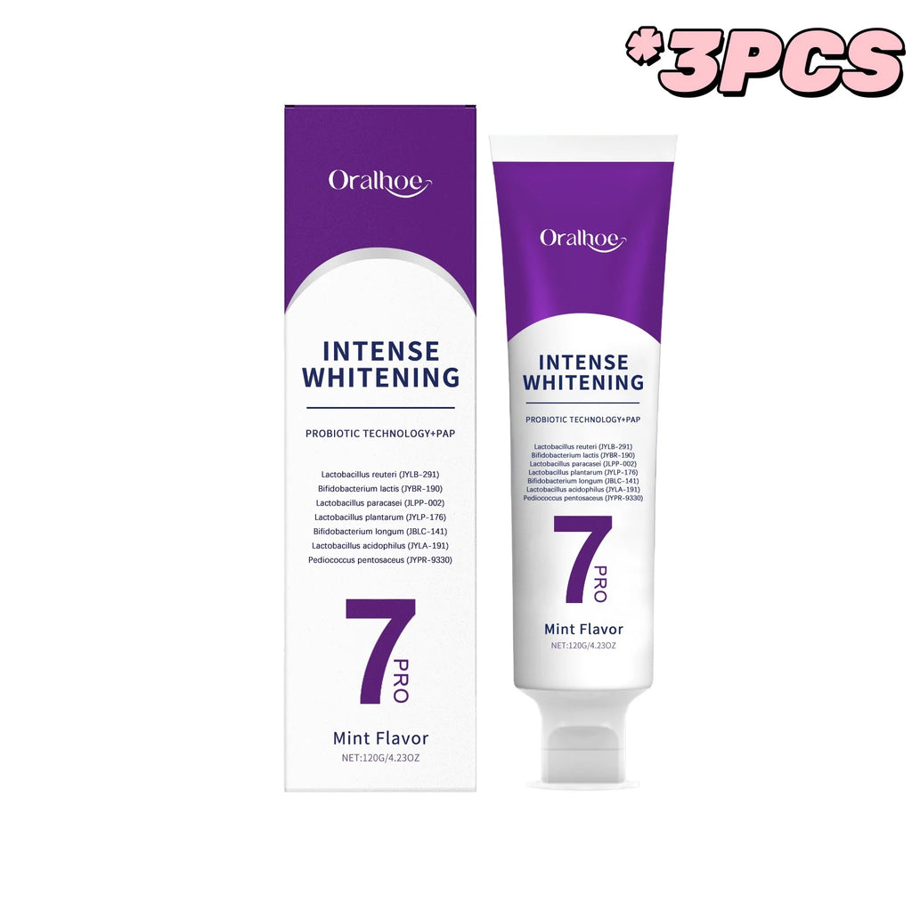 Natural Cooling Mint Teeth Whitening Toothpaste Deep Clean Plaque Yellow Teeth Remover Fresh Long Lasting Breath Daily Oral Care Oasis Select 120g Boxed X3PCS