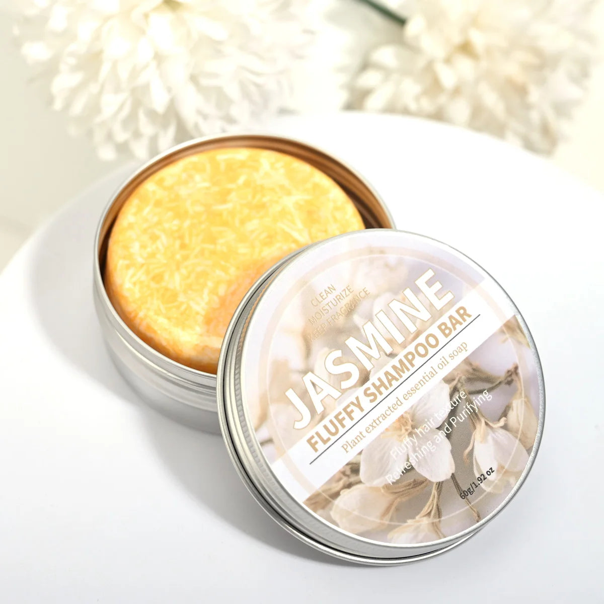 Jasmine Essential Oil Shampoo Soap Bar – Cleansing & Nourishing