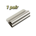 Magnetic Magnetic Curtain Clips Reusable Powerful Magnetic Hold Drill-Free Clips Closely Fit Rust-resistant Window Drape Holders Oasis Select Silver