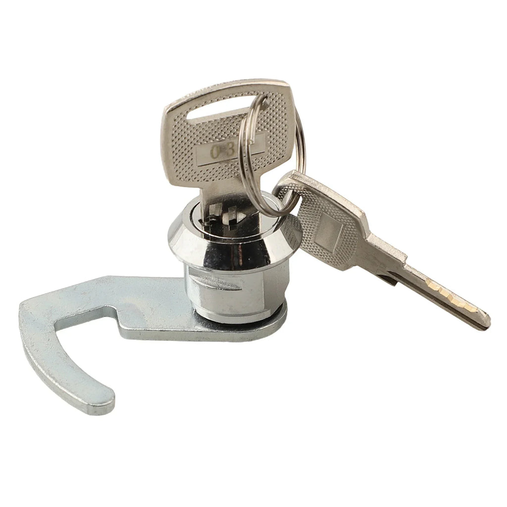 32*19.5mm Cam Lock Versatile Lock For Furniture Lock Flight Box Lock Versatile Use Zinc Alloy Material Long-Lasting Use Oasis Select