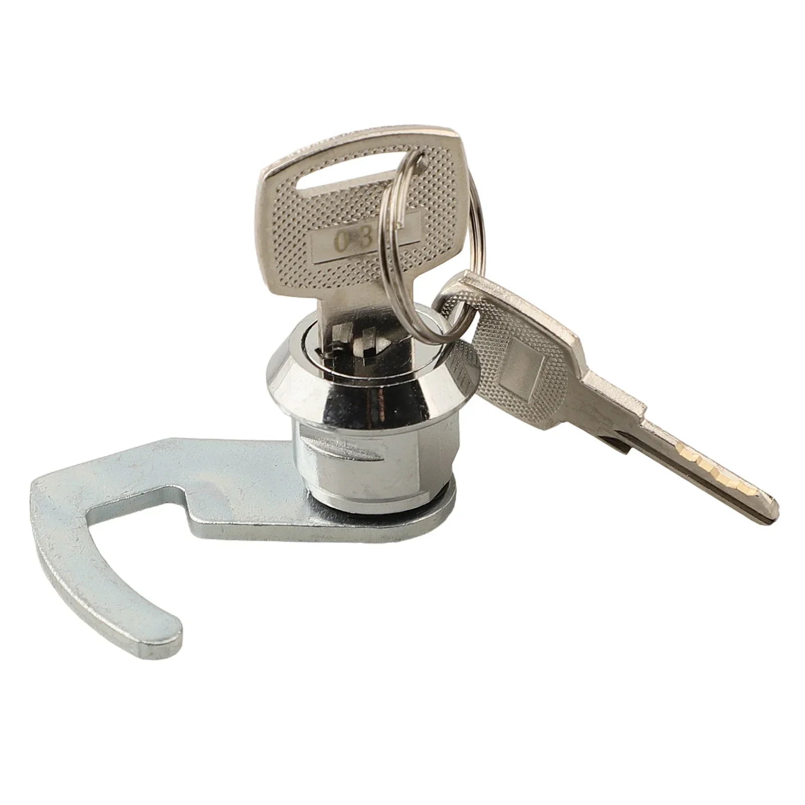 32*19.5mm Cam Lock Versatile Lock For Furniture Lock Flight Box Lock Versatile Use Zinc Alloy Material Long-Lasting Use Oasis Select