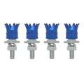 Car license plate frame screw modification M6 is used to modify license plate screws for car license plate frames, motorcycles, Oasis Select 4pcs