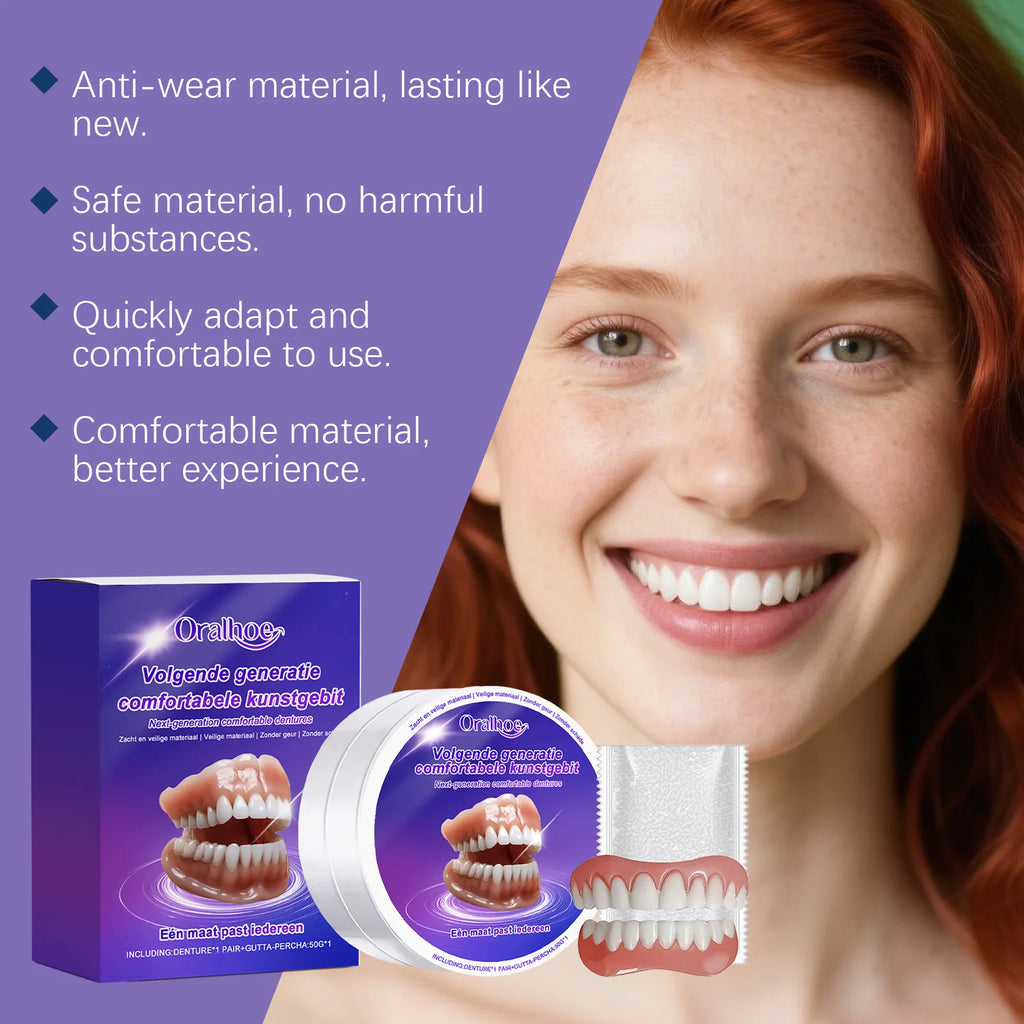 Denture Prosthetic Set – Comfortable, Lightweight & Secure Fit Dental Prosthetic Set Oasis Select