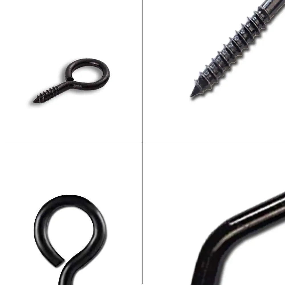 200pcs Black Tiny Small Screw Eye Pins Hooks for Jewelry Making DIY Crafts, Beading & Art Projects Oasis Select