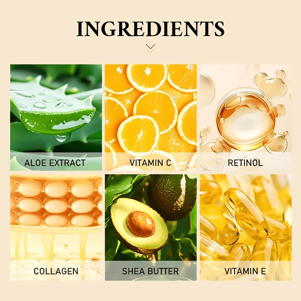 Collagen Advanced Retinol cream, rich in aloe vera leaf and shea butter, easy to absorb, delicate and moisturizing Oasis Select