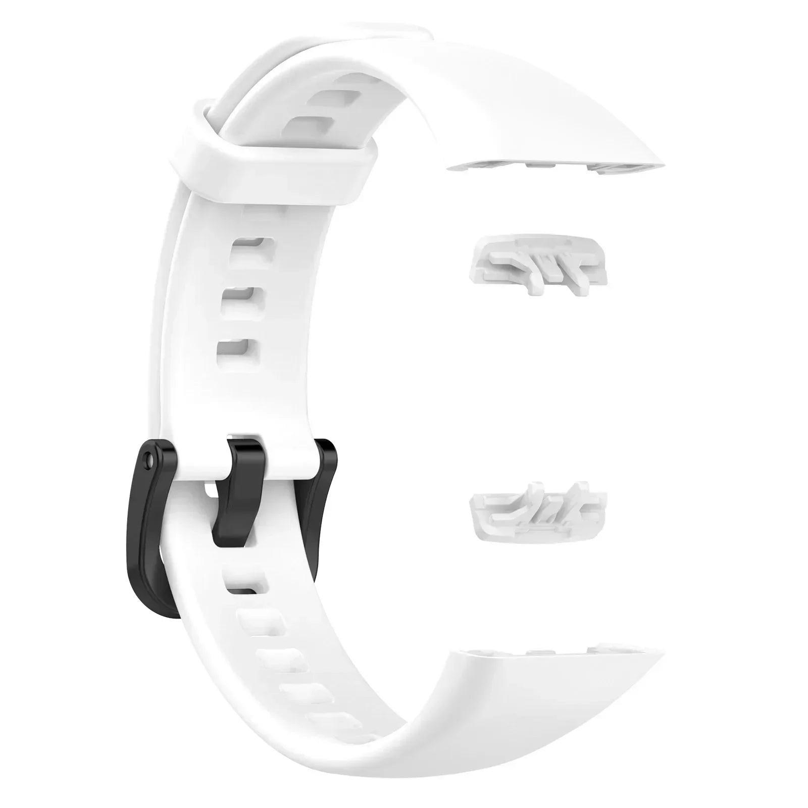 Silicone Sport Band Strap for Huawei Band 6 & Honor Band 6 Smart Watch Band Oasis Select White Strap For Huawei Band 6