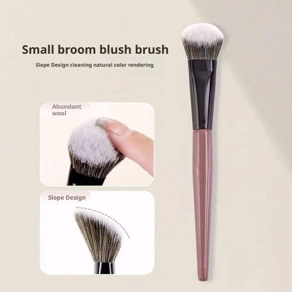 Professional Makeup Brush 1/2PCS, Angled Powder Brush for Flawless Makeup Application,Premium Synthetic Foundation & Blush Brush Oasis Select 1pc