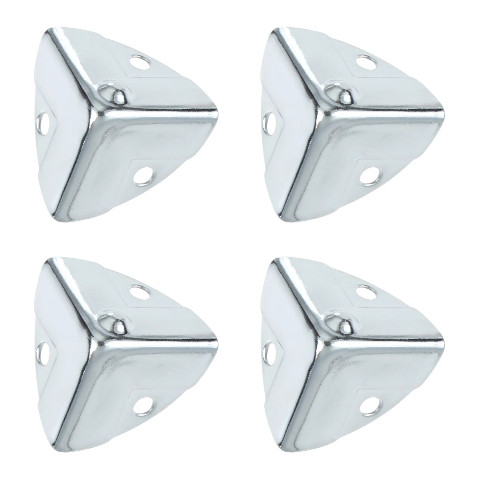 4Pcs Metal Corner Protectors for Tool Box, Flight Case & Luggage