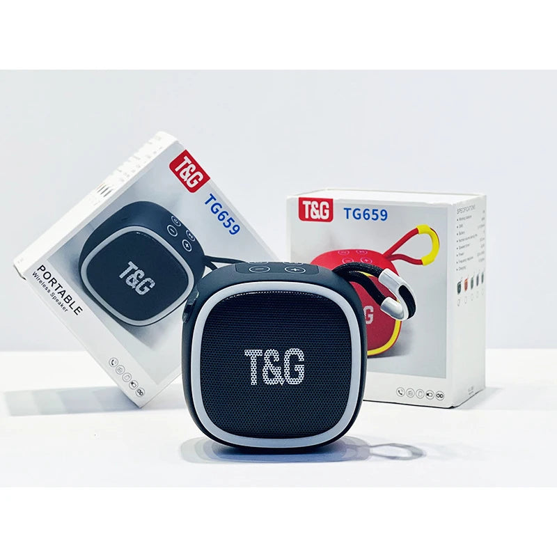 T&G TG659 Portable Waterproof Bluetooth Speaker FM Radio