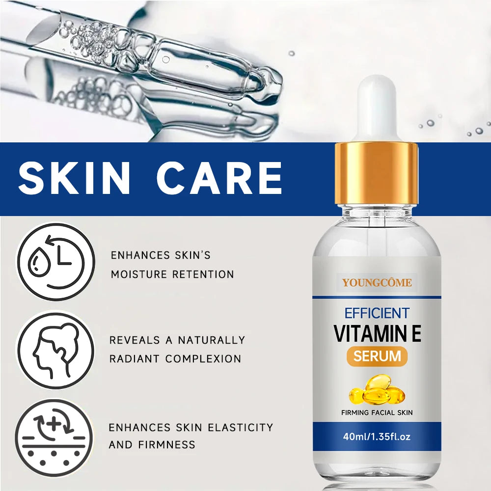 YOUNGCOME Vitamin E Face Serum – Brightening & Pore Care
