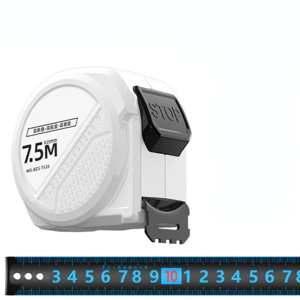 3/5/7.5/10 Meter Tape Measure Blue Light Wear-resistant Measuring Tape Self-locking Portable Measure Puller Ruler Oasis Select 7.5M25mm