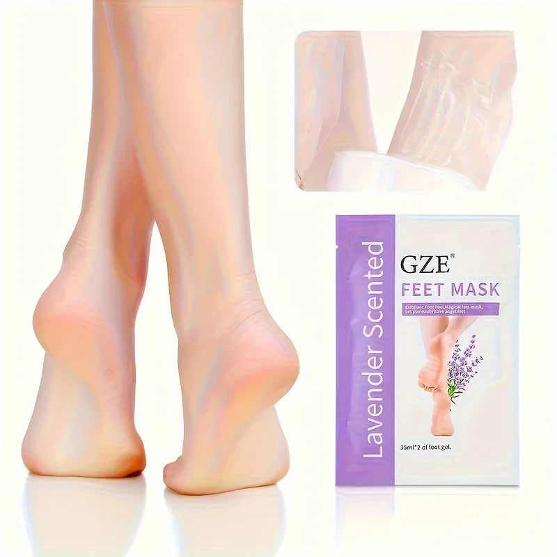GZE Foot Peel Mask – Exfoliating Treatment for Soft Feet