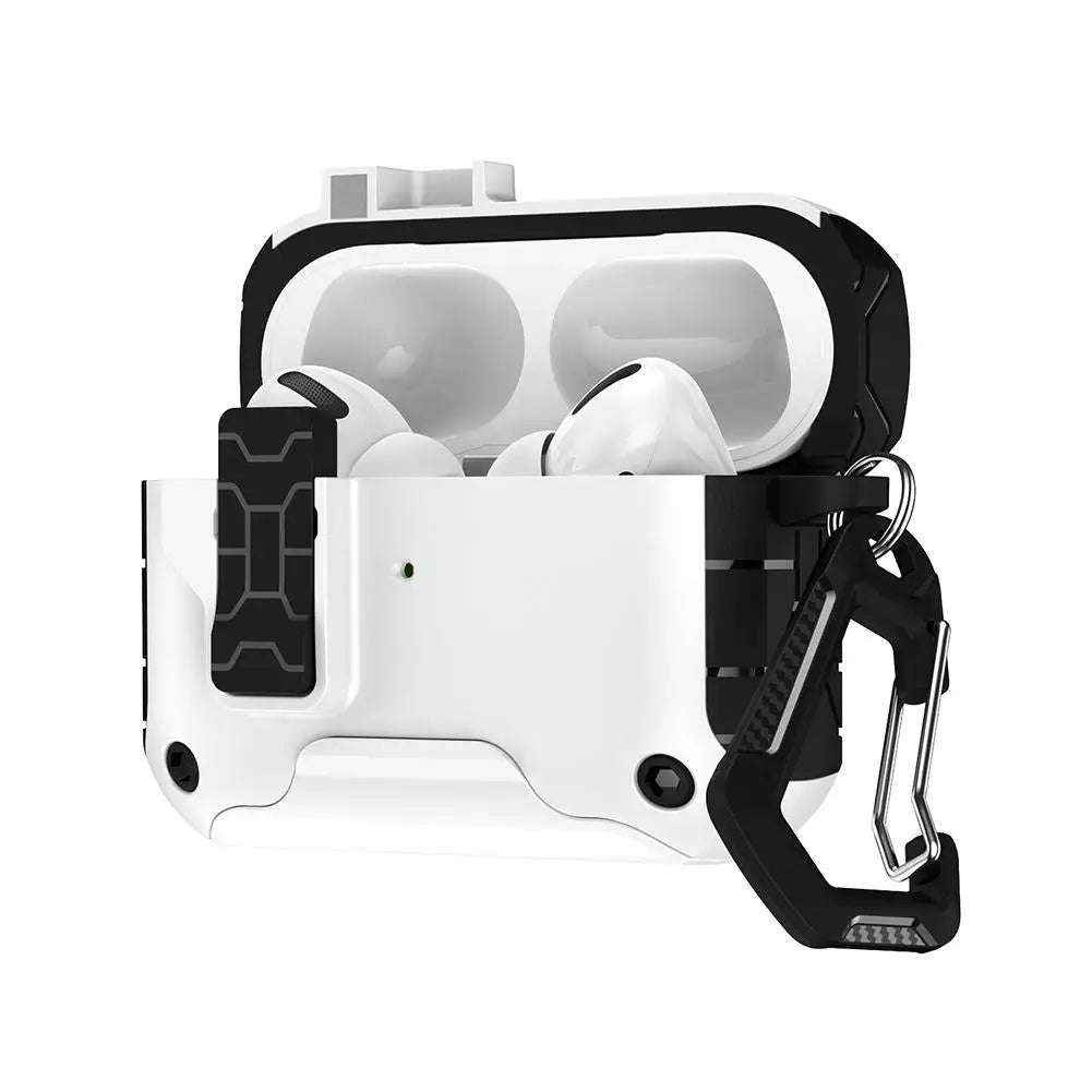 Magnetic Automatic Lock For AirPods Pro 3 Case Compatible with Magsafe with Phone Stand & Cleaner Kit Case For AirPods Pro 3 Gen Oasis Select 03