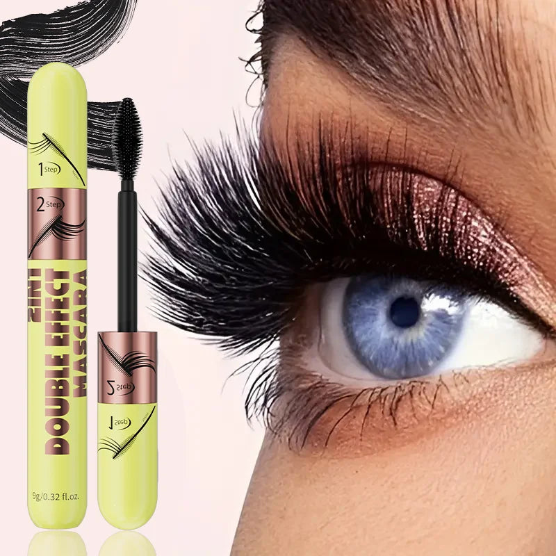 Hello Kiss 4D Black Mascara – Volumizing, Curling & Waterproof