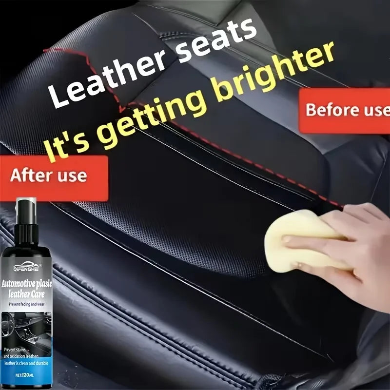 Automotive Plastic & Leather Care Spray - Interior Restorer & Protector for Car Seats, Dashboards & Trim Oasis Select