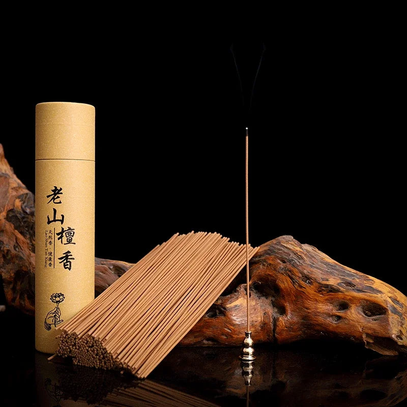 400pcs/tube, Natural agarwood incense sticks and incense sticks, suitable for meditation and long-lasting fragrance use Oasis Select