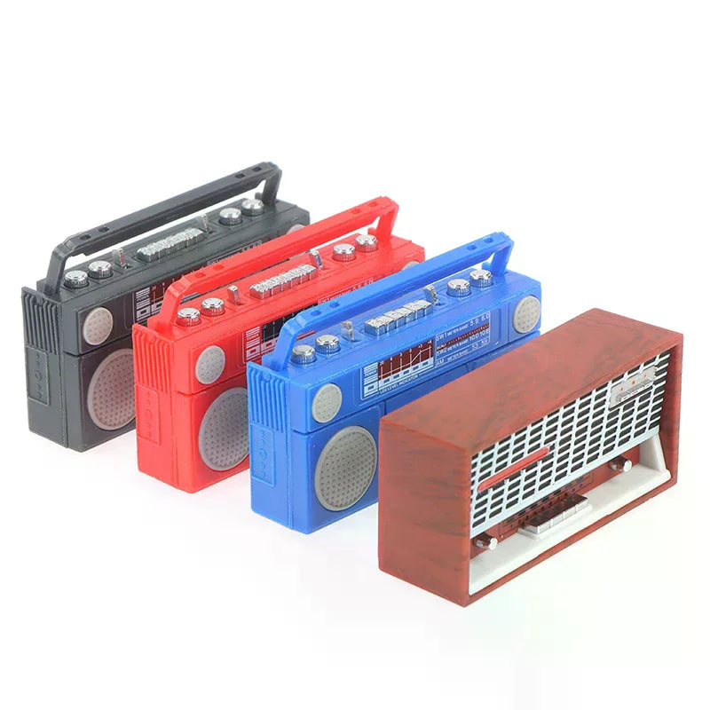 1:12 Dollhouse Miniature Radio Model Recorder Player Toy Doll Furniture Decor Oasis Select