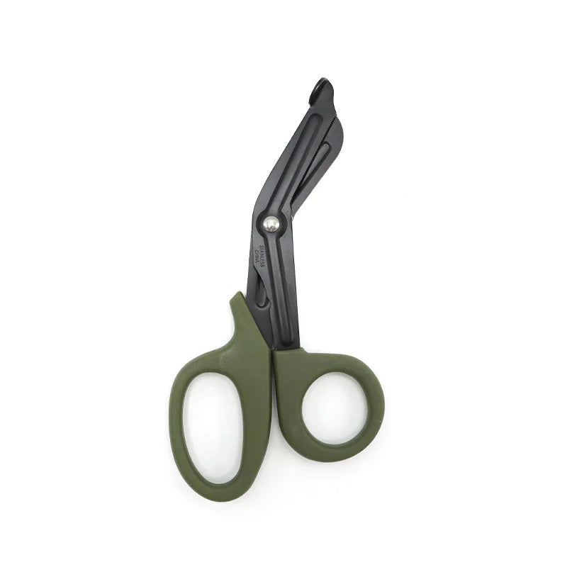 Tactical EMT Paramedic Survival Rescue Scissors - Trauma Emergency First Aid Shears for Wound Treatment with Gauze Outdoor Oasis Select