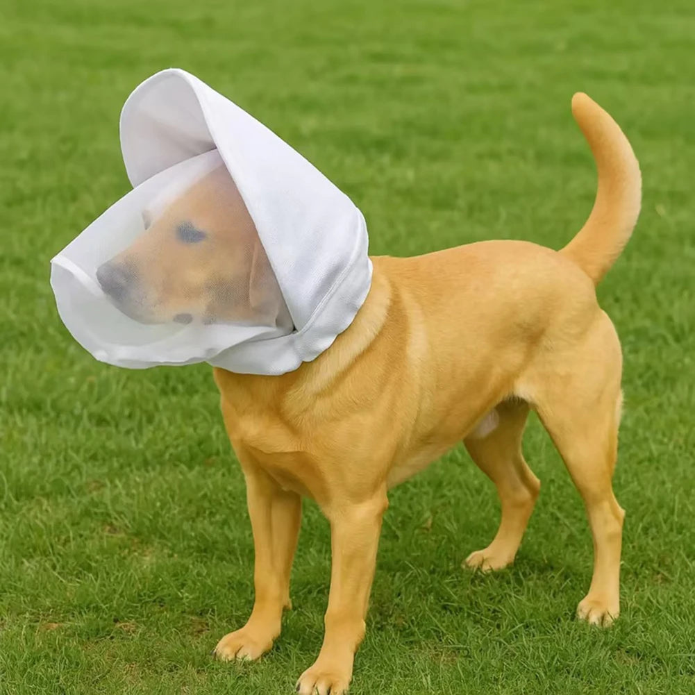 Breathable Mesh Dog Muzzle – Small, Medium & Large Dogs