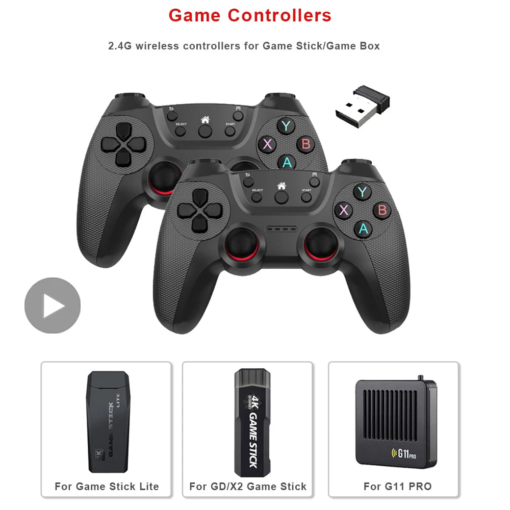AyeBeau Wireless 2.4G Gamepad Controller – Android, PC & TV