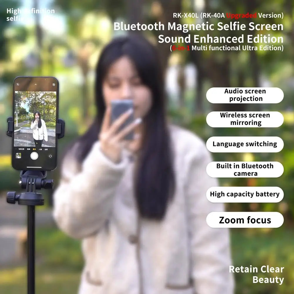 Wireless Rear Camera Monitor 3.94" – Vlog, Selfie & Live Stream