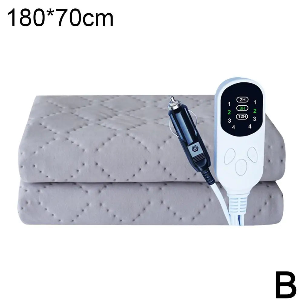 12V Electric Heated Car Blanket – Camping, Truck & Off-Road Heated Car Blanket Oasis Select B
