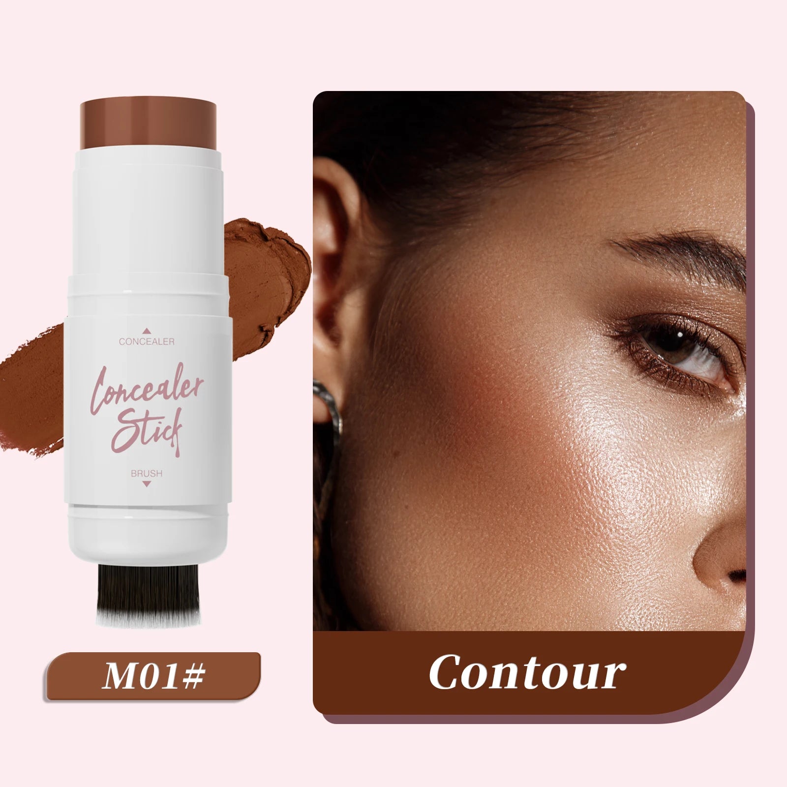 Hello Kiss Double-Ended Highlighter & Contour Stick | Waterproof