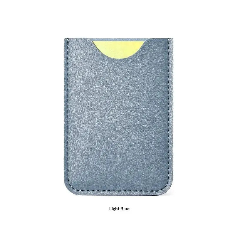 Slim RFID Blocking PU Leather Card Holder Wallet | Unisex Card Holder Wallet Oasis Select Light Blue C