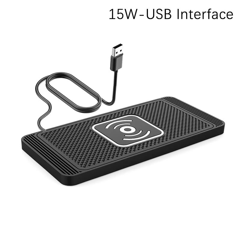 Speedy Car Wireless Charger, Quick Induction Phone Charging Pad Stand Oasis Select A1