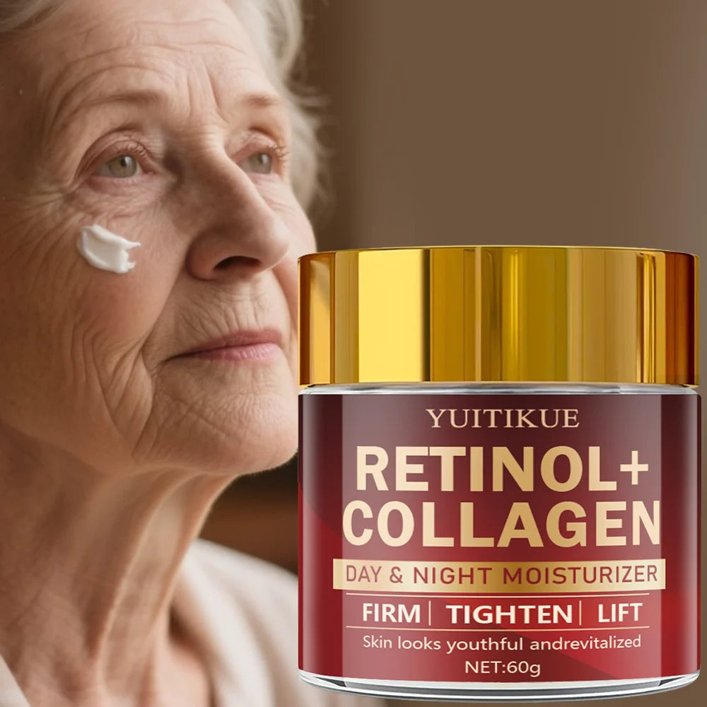 Retinol Collagen Cream 60g – Anti-Aging Day & Night Moisturizer
