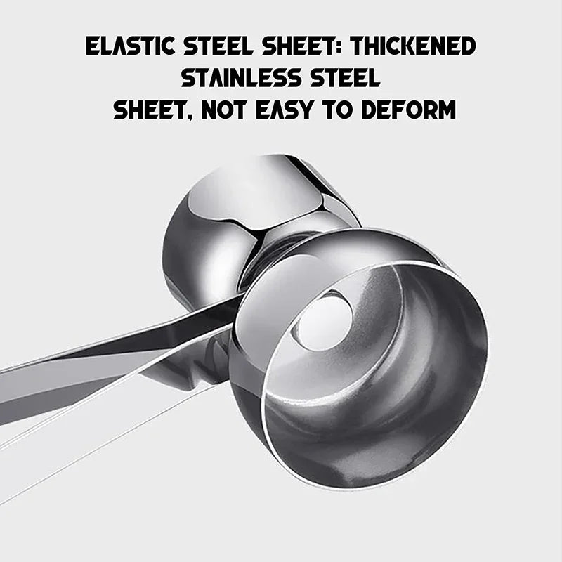 304 Stainless Steel Double-Head Egg Shell Opener Scissors