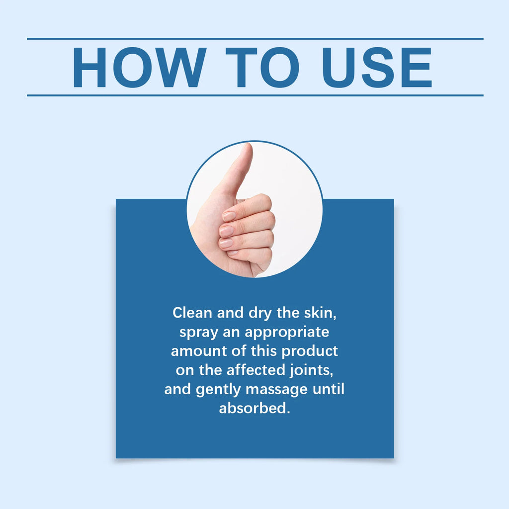 LANISKA Joint Care Spray Treat Pain Reducing Stress Eliminate Fatigue Nourishing Skin Enhance Vitality Body Joint Relieve Sprays Oasis Select
