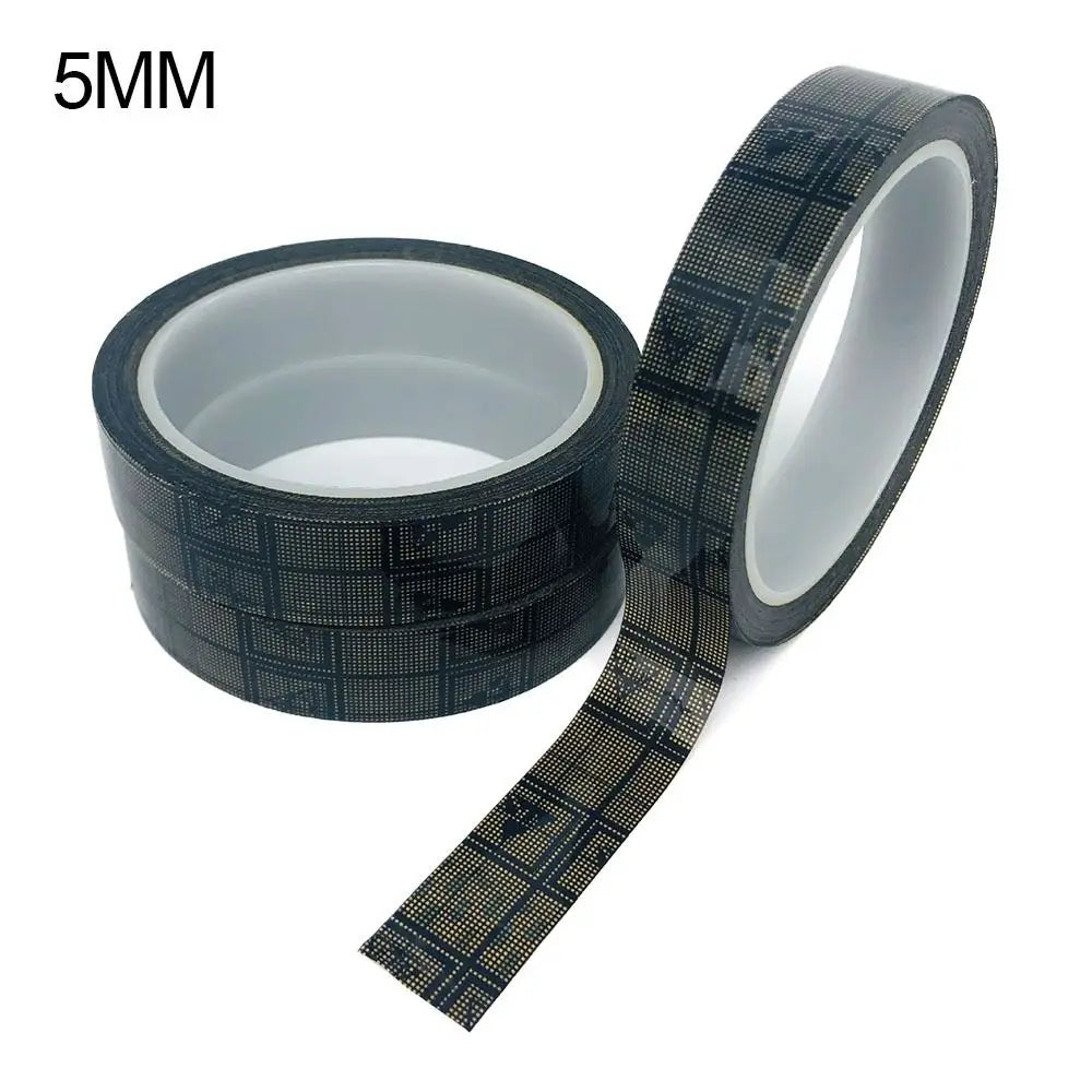 Black Film Waterproof Hardware Anti Static High Viscosity Tape Grid Anti-Static Tapes ESD Tape Oasis Select 5MM