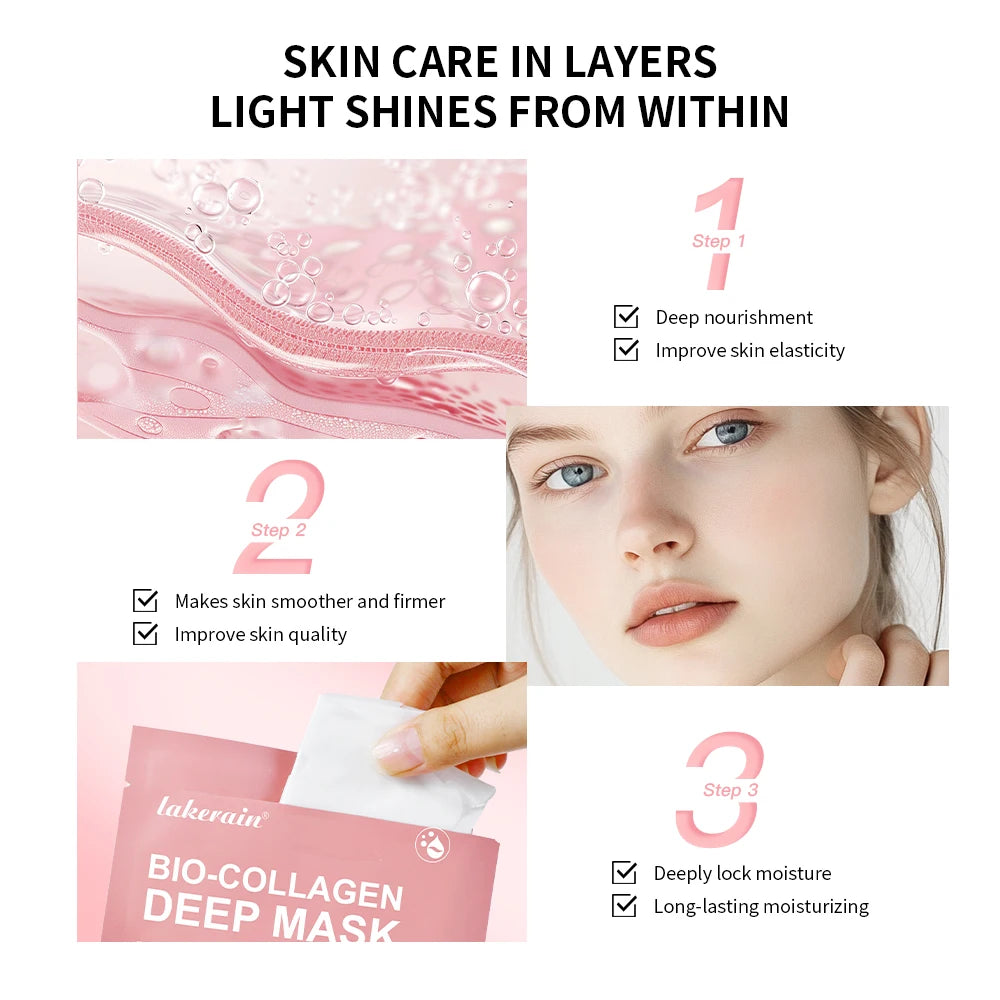 Bio-Collagen Overnight Hydrogel Face Mask | Deep Hydration Overnight Face Mask Oasis Select