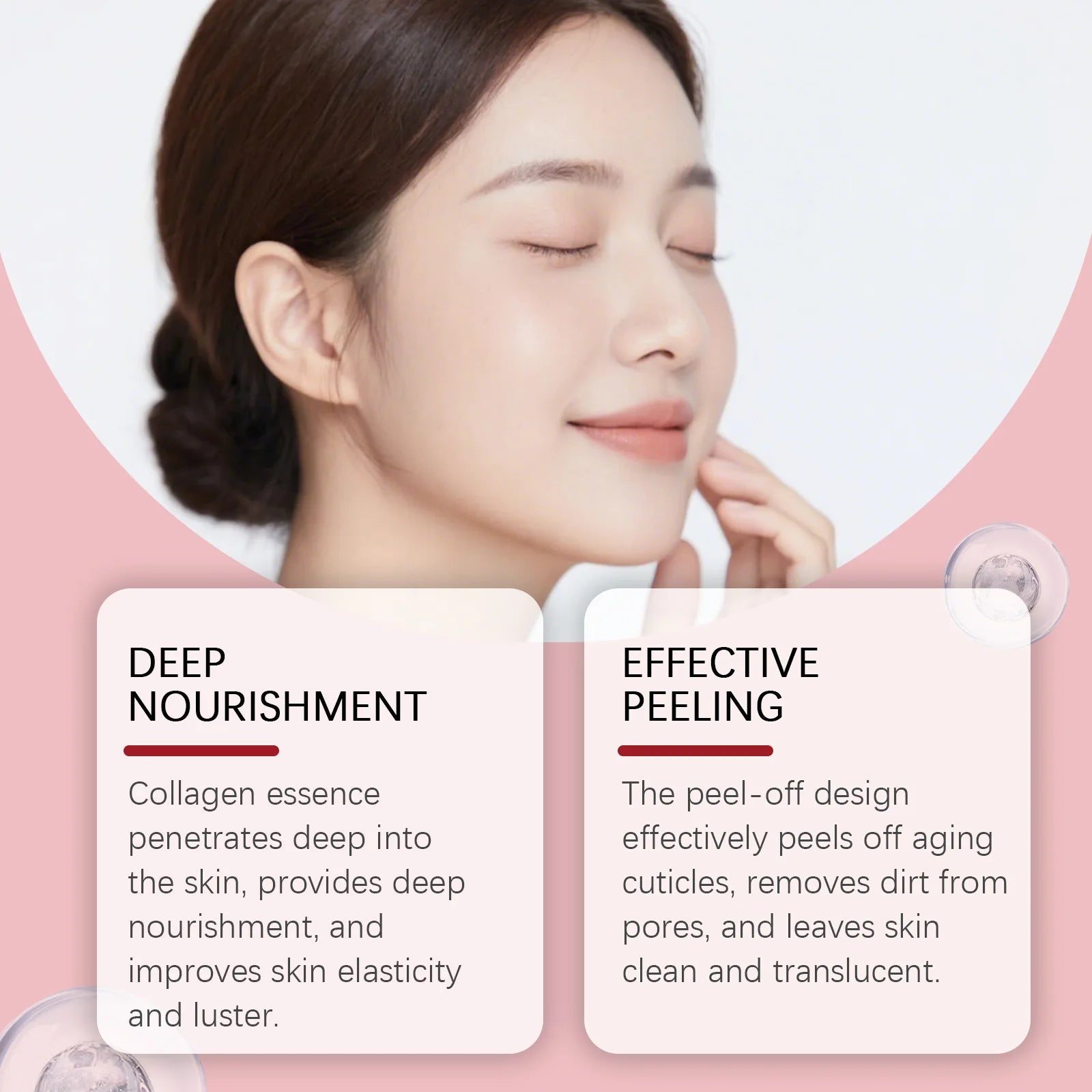 Collagen Peel Off Mask – Blackhead Removal & Pore Cleanser Peel Off Face Mask Oasis Select