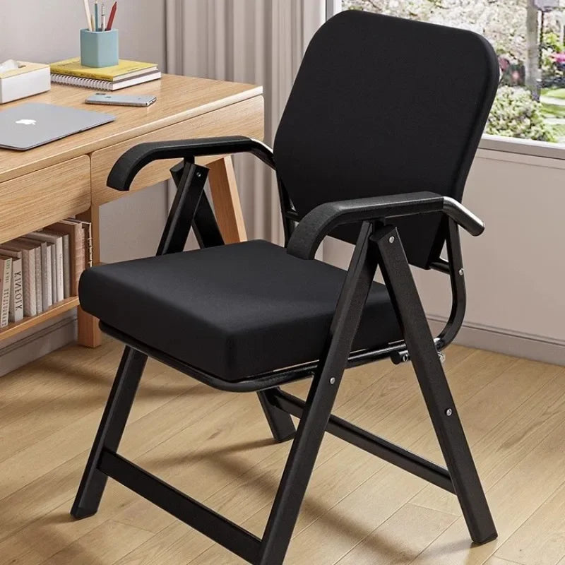 Folding chair Home leisure back chair Comfortable sedentary breathable office chair Dormitory homework chair Oasis Select