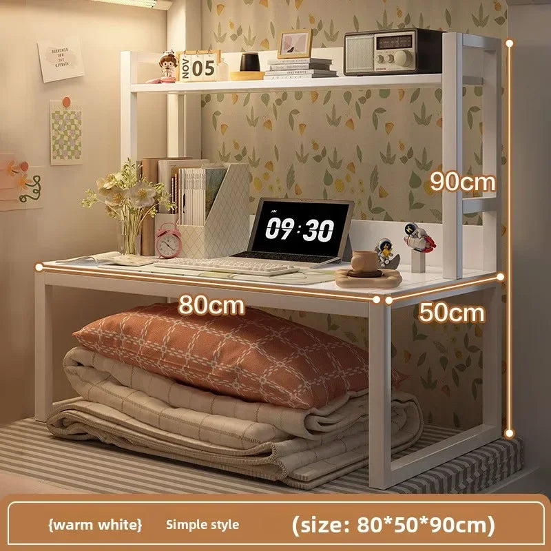 Multi-functional Bed Computer Desk Desk Bookshelf Bedside Notebook Table Oasis Select Simple D