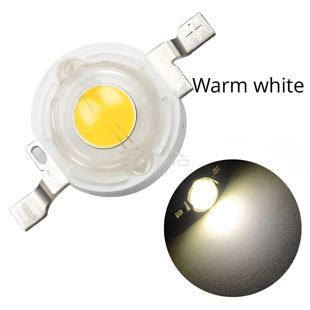 1W High Power LED Chip Diodes – Multi-Color DIY Bulb Pack