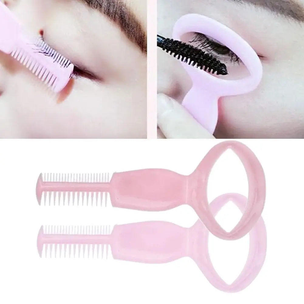 2-in-1 Mascara Shield & Eyelash Comb Applicator Tool – 2 Pack Mascara Applicator Tool Oasis Select