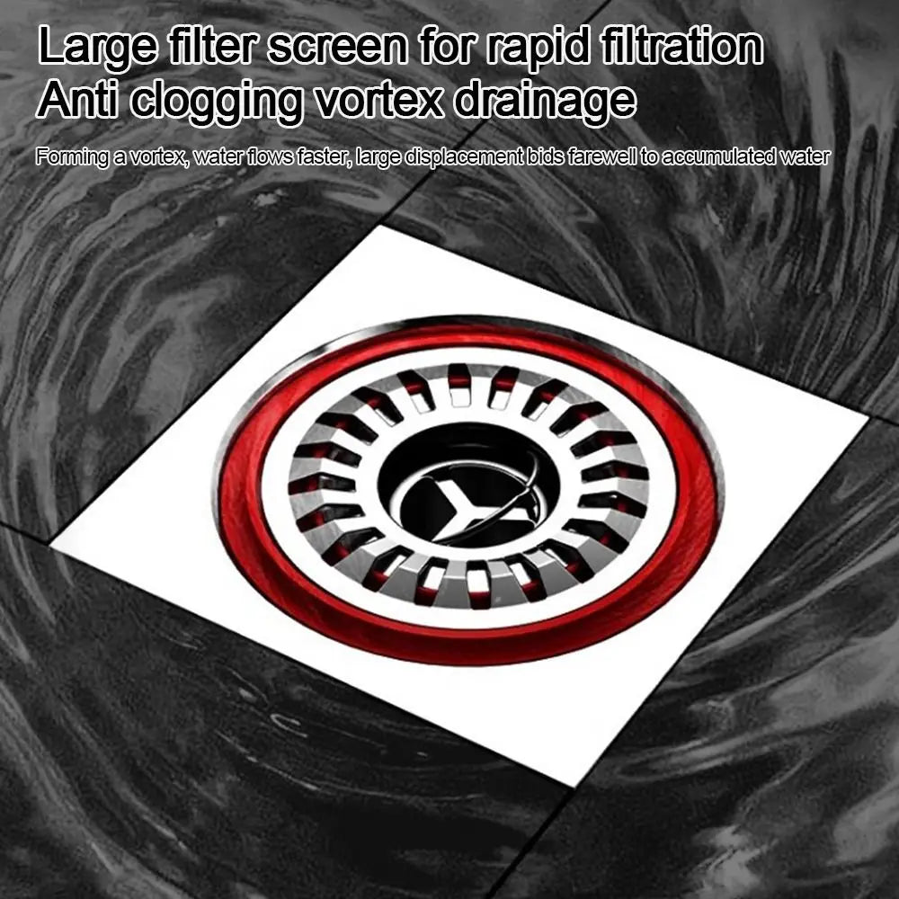 Stainless Steel Floor Drain Core Anti Odor Easy Install Removable Seal Stopper Odor Control Insect Proof Sewer Strainer Plug Oasis Select