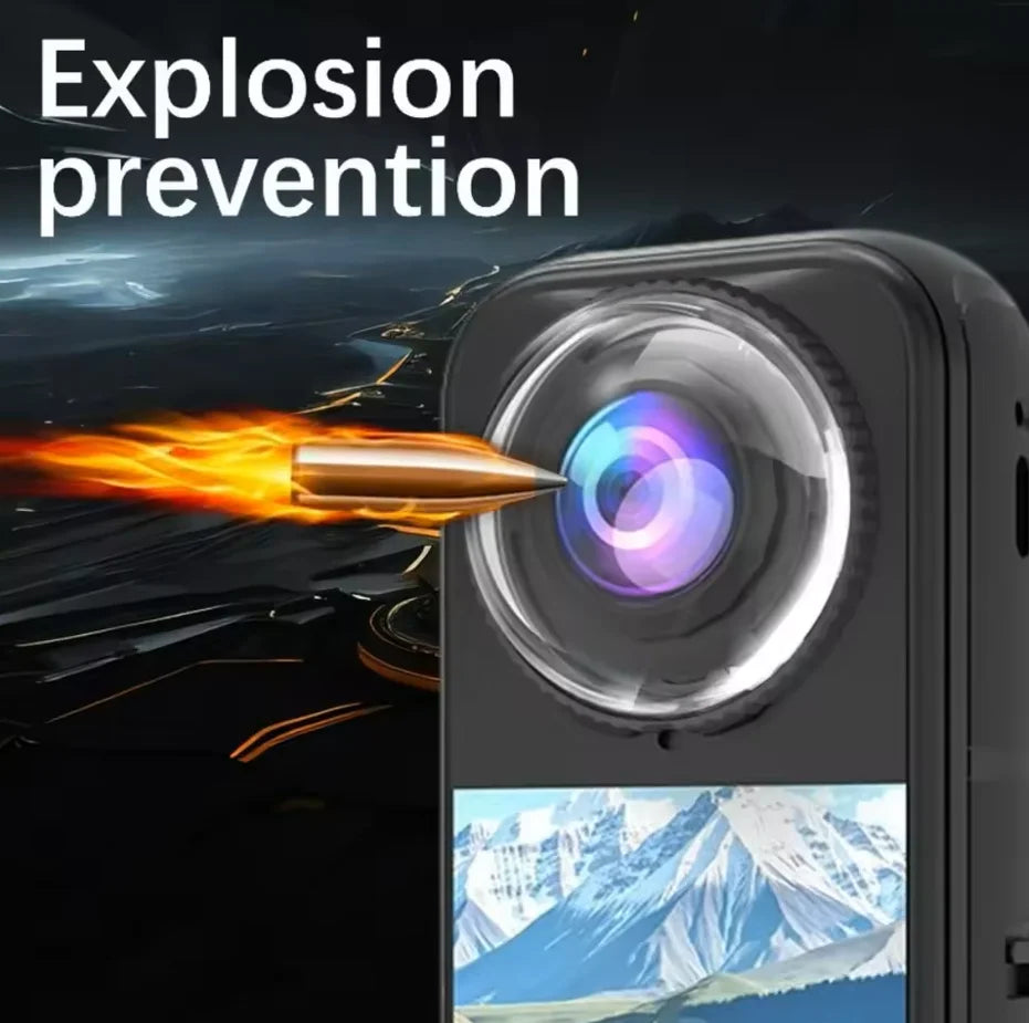 Rotating Tempered Glass Lens Protector for Insta360 X4 Air
